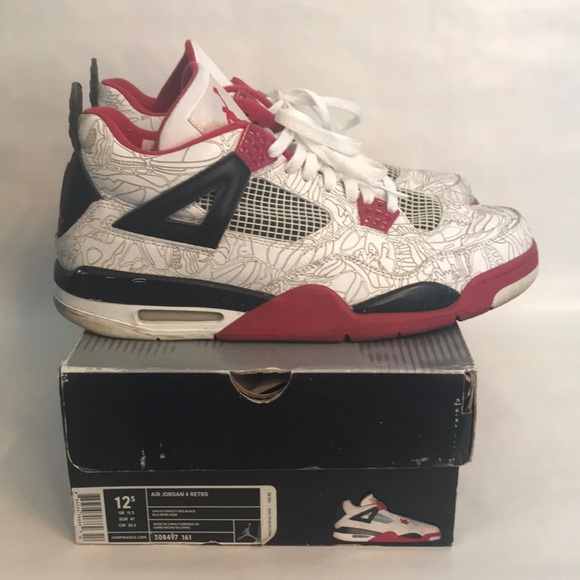 jordan 4 laser red